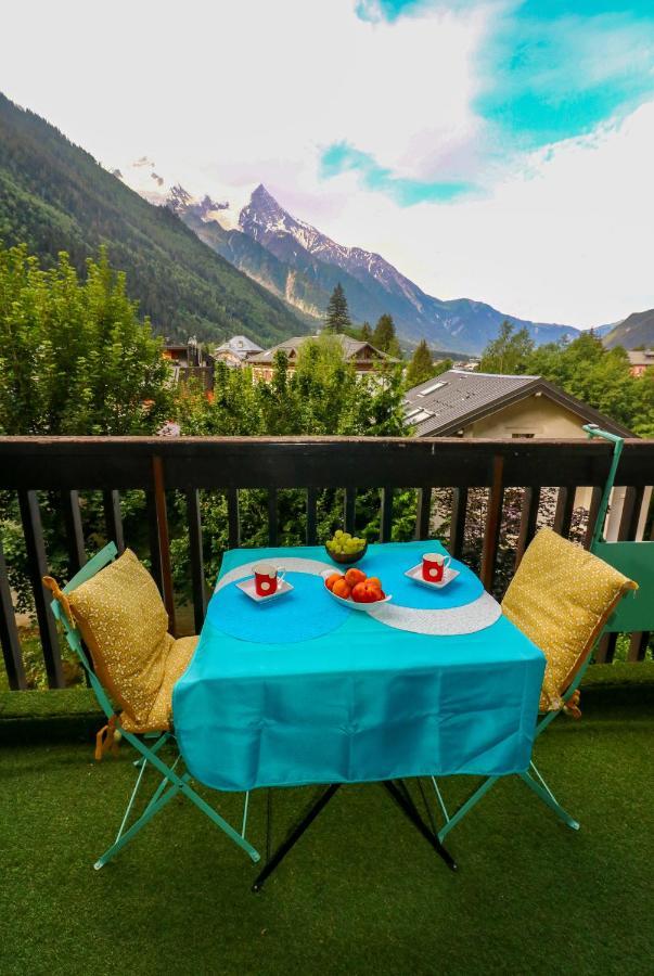 Chamonix Centre, 51M2, Vue Mt Blanc, 2 A 6 Pers, 2 Balcons Daire Dış mekan fotoğraf