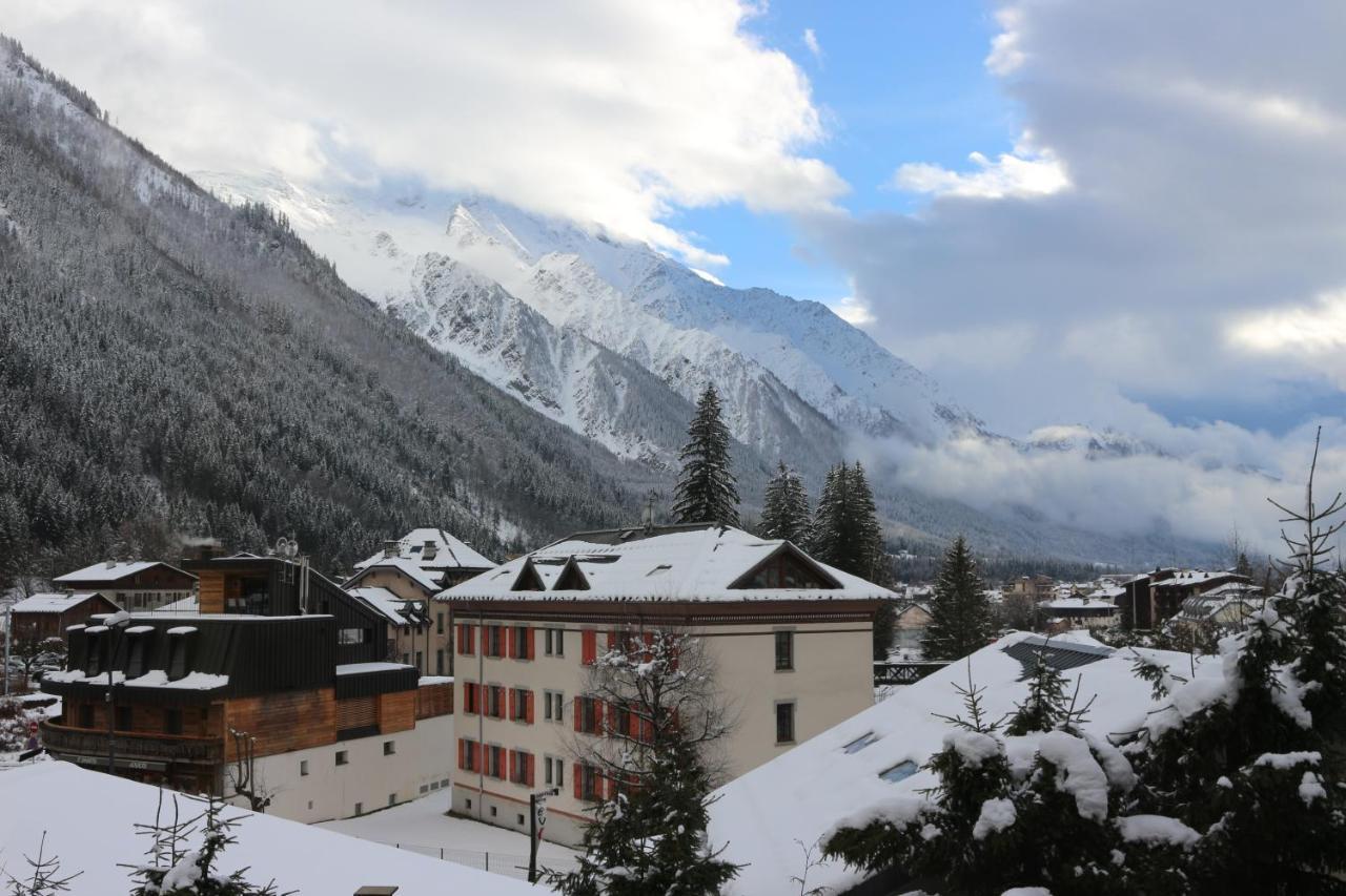 Chamonix Centre, 51M2, Vue Mt Blanc, 2 A 6 Pers, 2 Balcons Daire Dış mekan fotoğraf